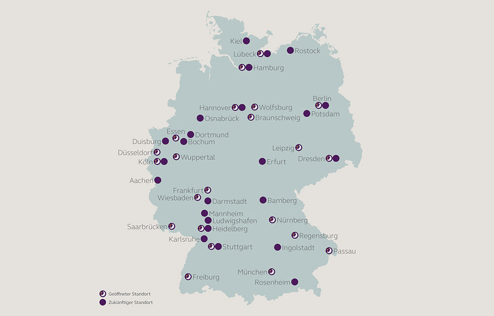 Standortkarte Premier Inn Expansion