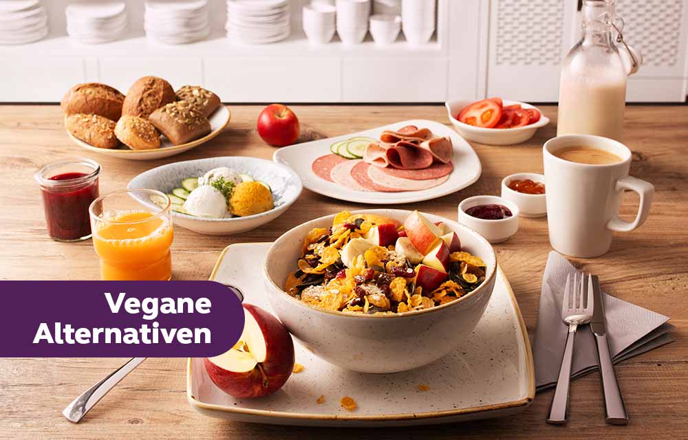 Pflanzliches Frühstück, das begeistert