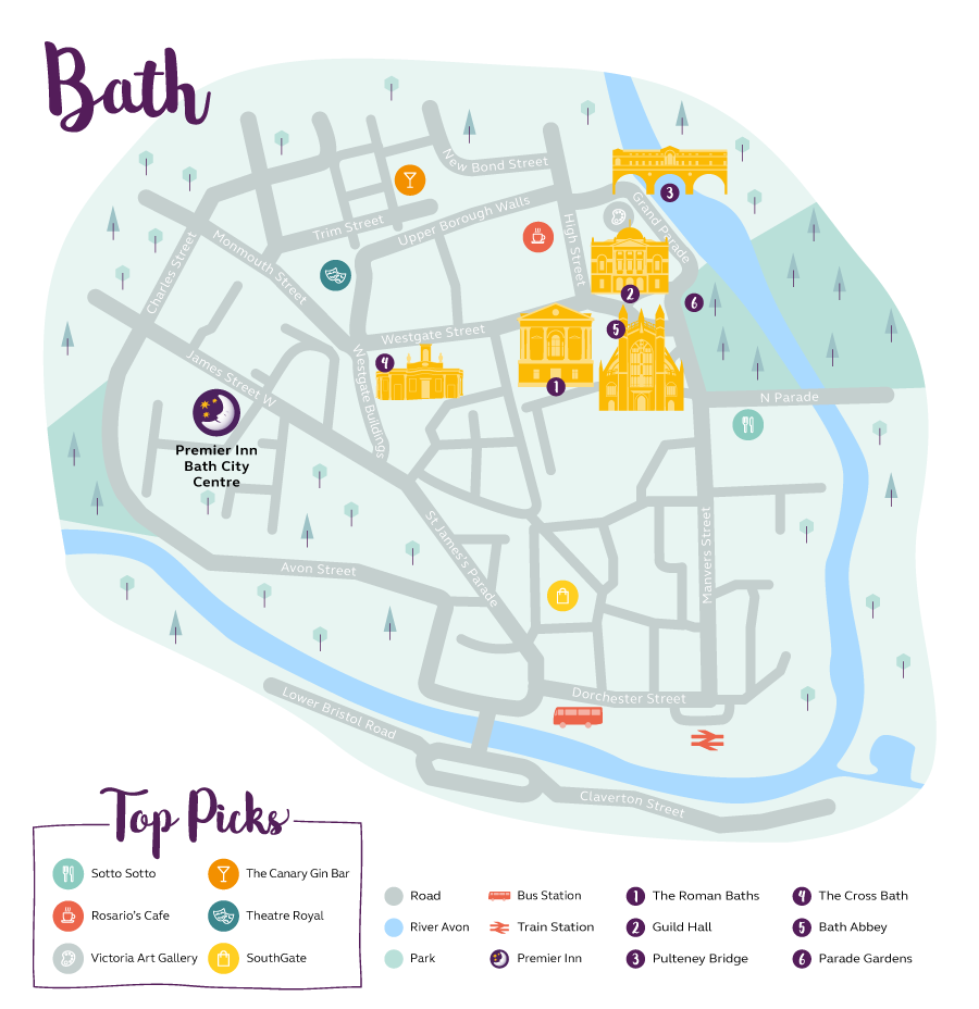 Bath Map