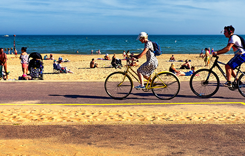 Cycling trails