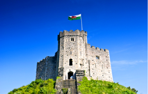 Cardiff Castle in the City Centre