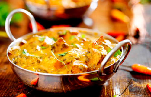 Modern take on Indian cuisine