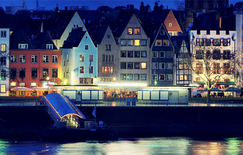 The banks of the Rhine