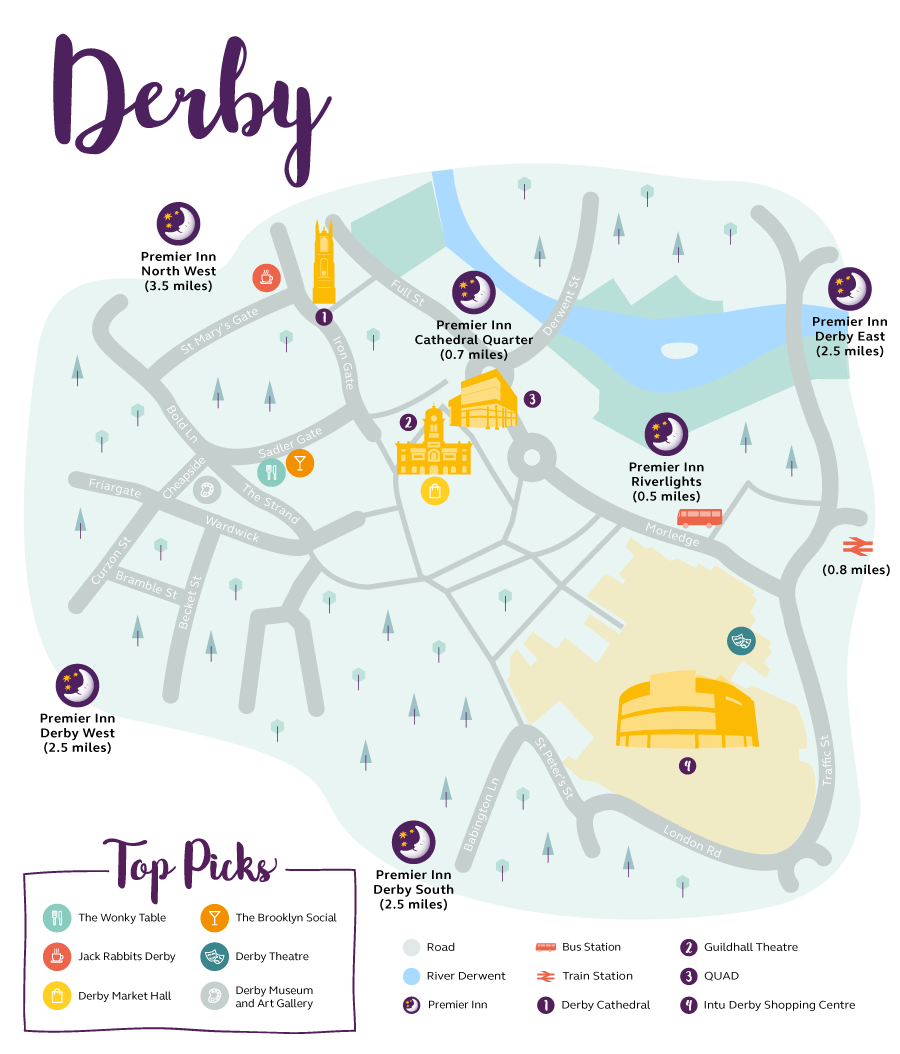 Derby Map