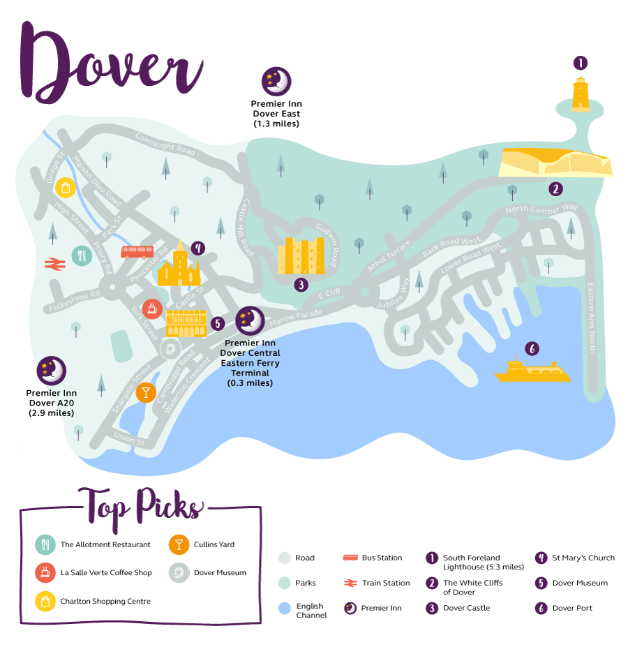 Dover Map