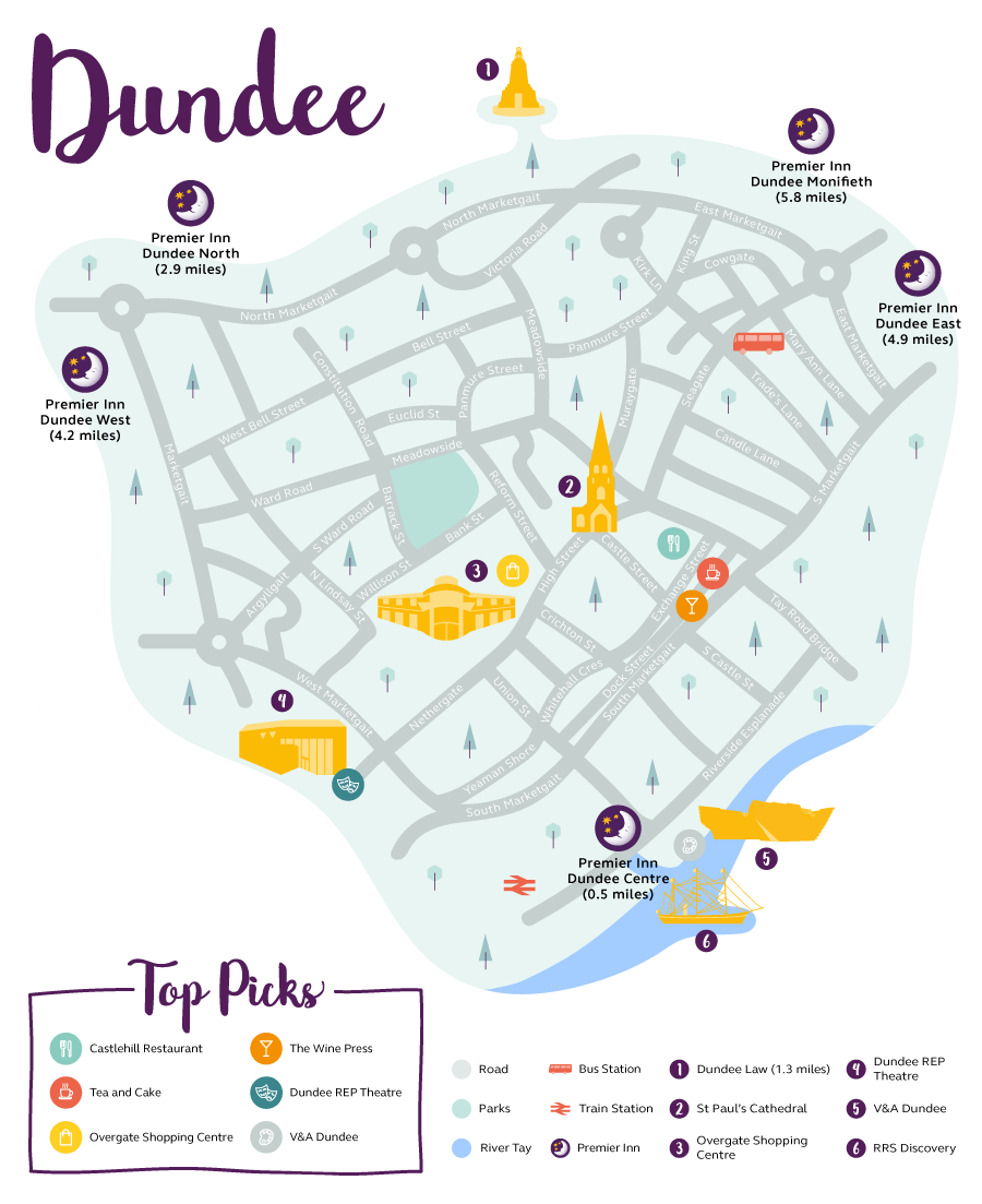 Dundee Map