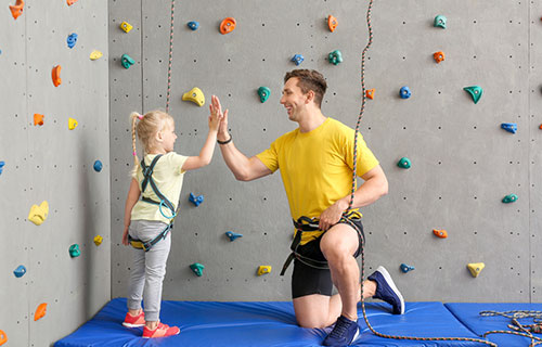 Climbing walls