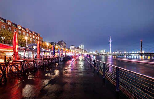 The city nightlife