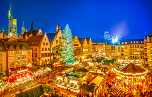 German Christmas market.