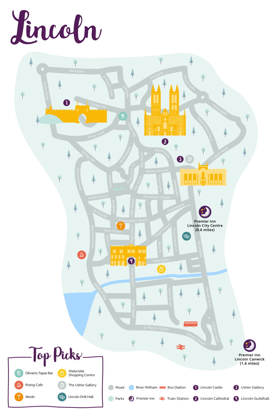 Lincoln Map