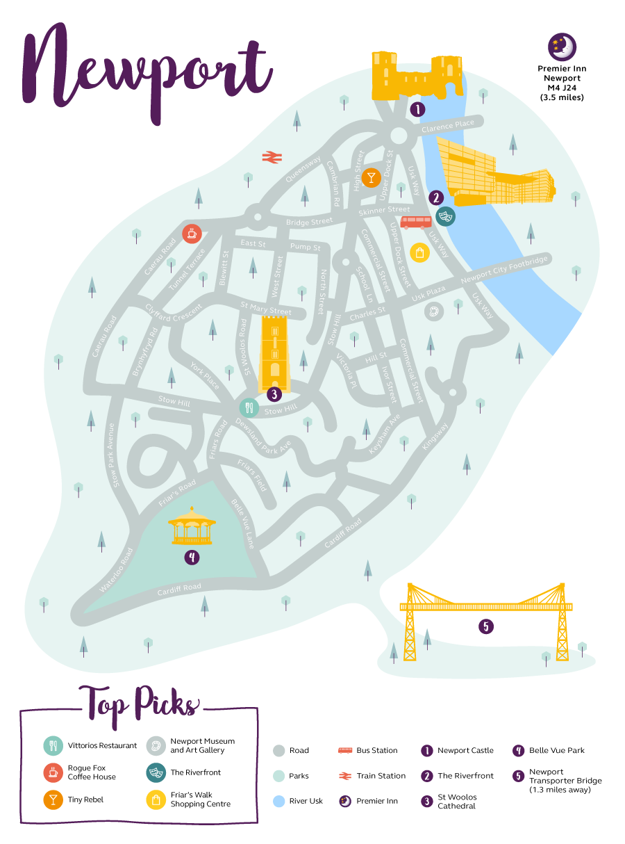 Newport Map