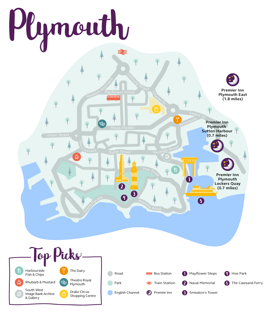 Plymouth Map