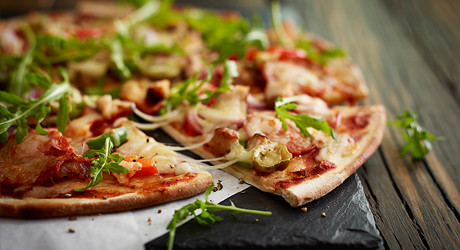 Pizza slices