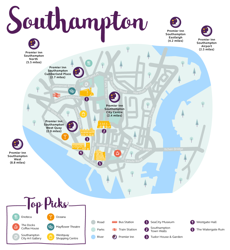Southampton Map