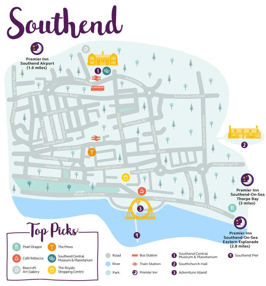 Southend Map