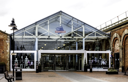 Designer shopping centre