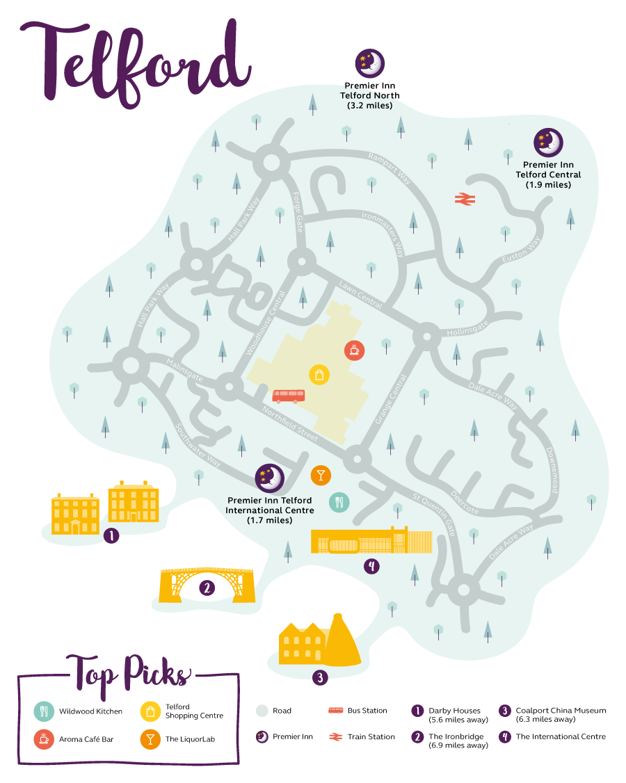 Telford Map