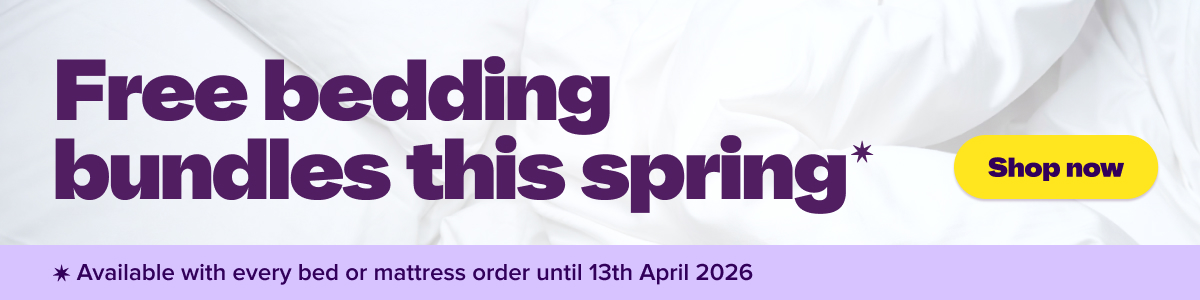 Free bedding bundle? Yes please!