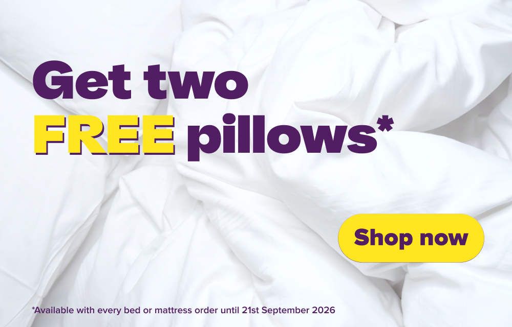 Free pillows? Yes please!
