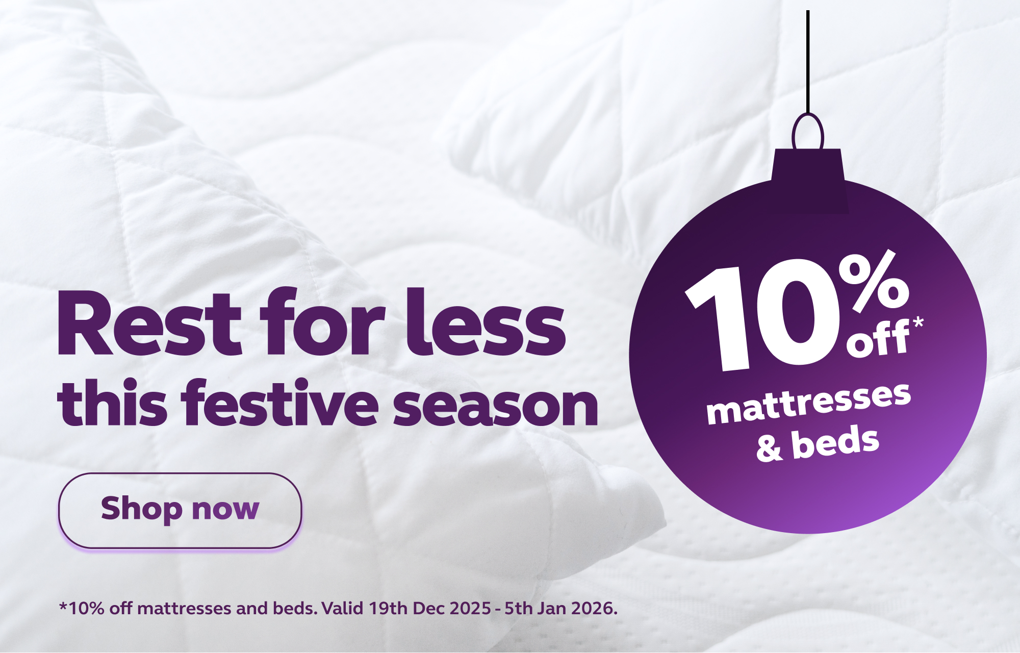 Rest for less this festive season!