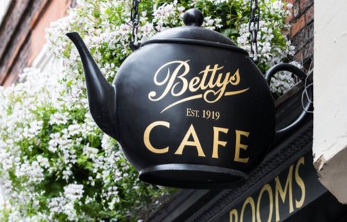 Afternoon tea at Betty's