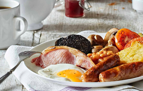 Premier Inn Breakfast Menu