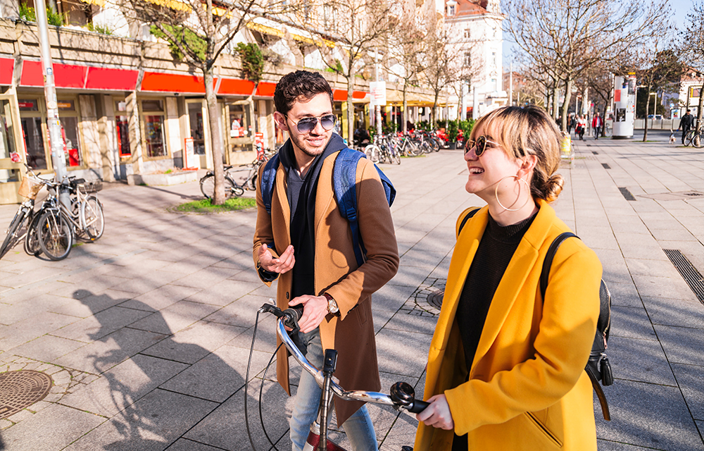 Freunde in Dresden