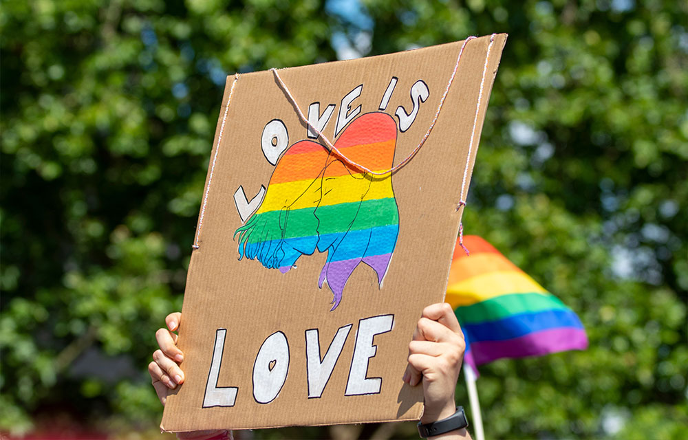 Bunter CSD in Hamburg