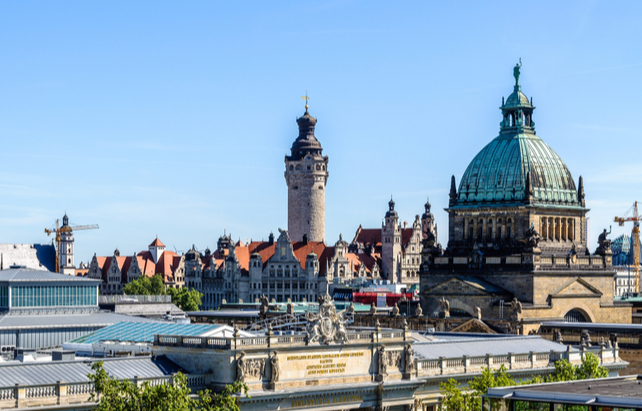 Leipzig Skyline