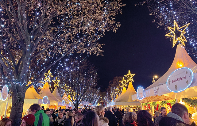 Hanseatisches Weihnachtsflair an der Alster