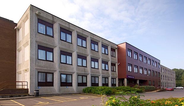 Exterior of Premier Inn Hotel Cardiff (Roath)