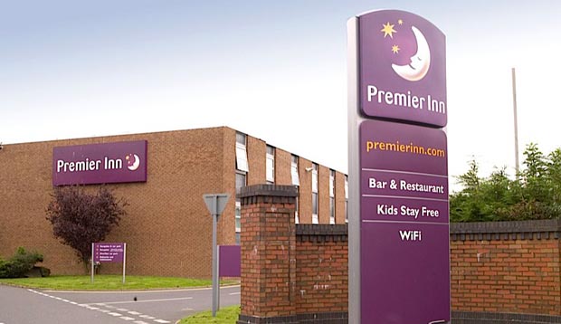 Exterior of Premier Inn Hotel Carlisle M6 Jct 44