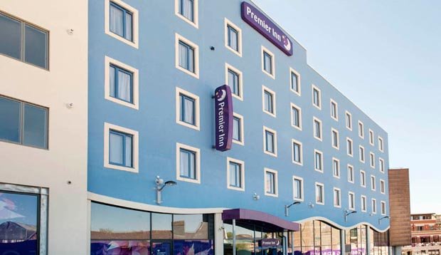 Exterior of Premier Inn Dorchester