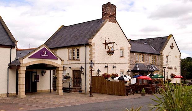 Exterior of Premier Inn Dundee East