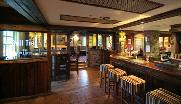 Bar at Premier Inn Hotel Dundee East