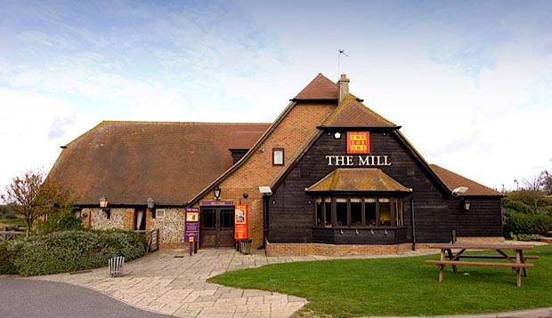 Hotel exterior at Premier Inn Hotel Eastbourne