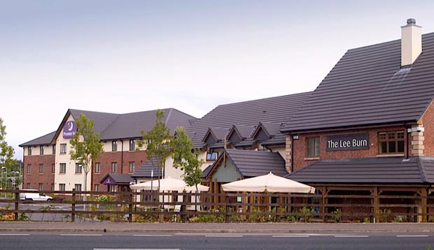 Exterior of Premier Inn Glasgow East Kilbride (Nerston Toll)
