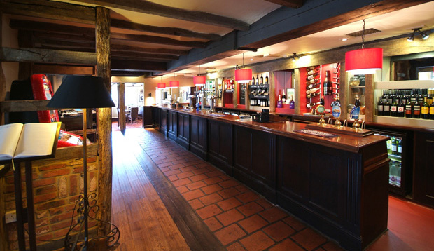 Bar area at Premier Inn East Grinstead