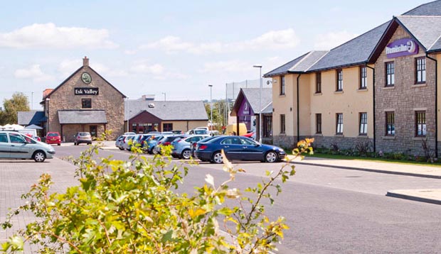 Exterior of Premier Inn Edinburgh A7 (Dalkeith)