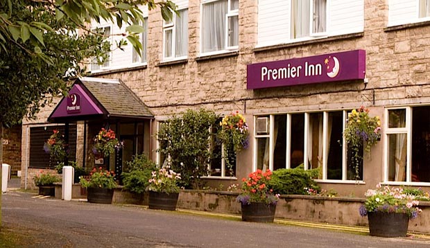 Exterior of Premier Inn Edinburgh East