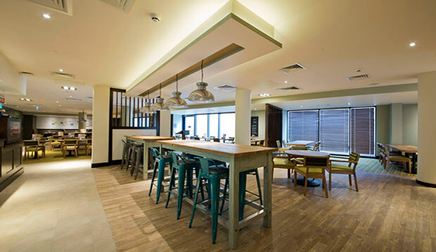 Restaurant area at Edinburgh City Centre Royal Mile