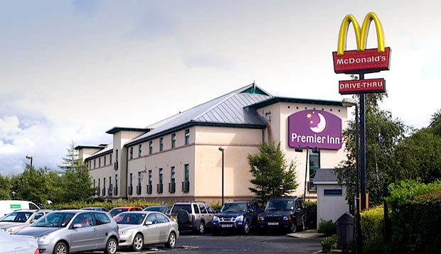 Exterior of Premier Inn Edinburgh (South Queensferry)