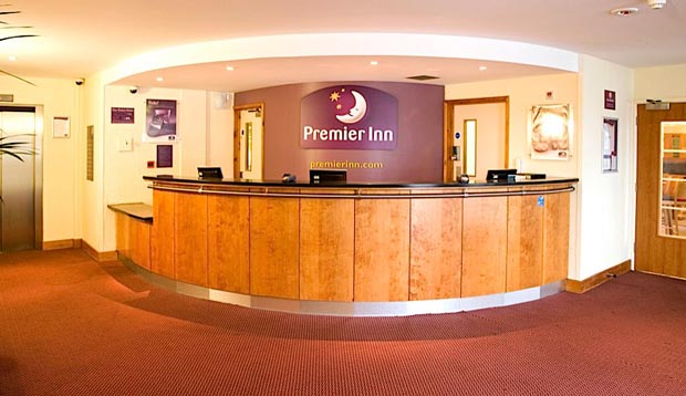 Reception at Premier Inn London Elstree / Borehamwood
