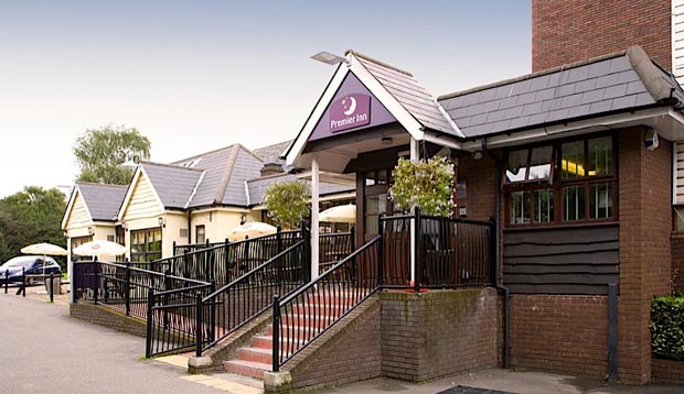 Exterior of Premier Inn Epsom South