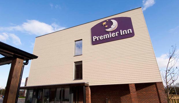 Exterior of Premier Inn Exeter (M5 J29)