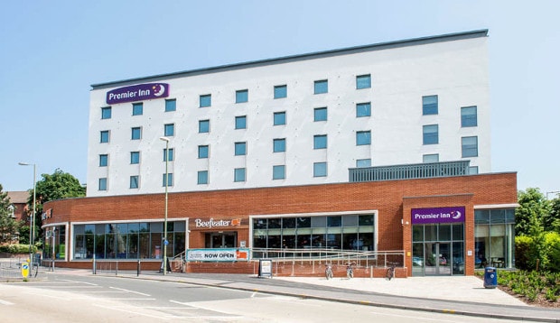 Exterior at Premier Inn Farnborough Town Centre hotel