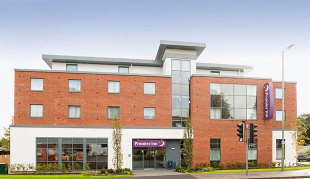 Exterior of Premier Inn Hotel Fleet