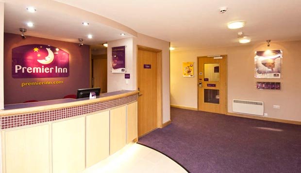 Reception at Premier Inn Rainham (Kent)