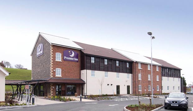 Exterior at Premier Inn Glastonbury
