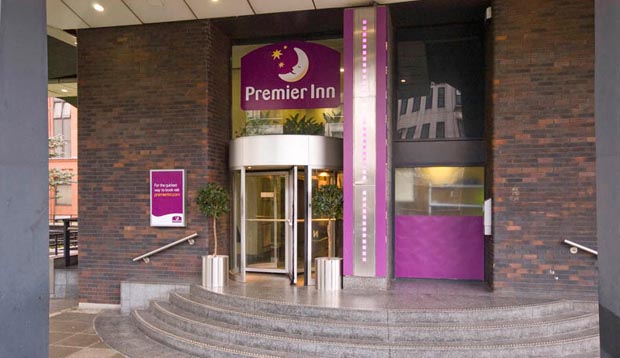 Reception at Premier Inn Glasgow City Centre (Charing Cross)